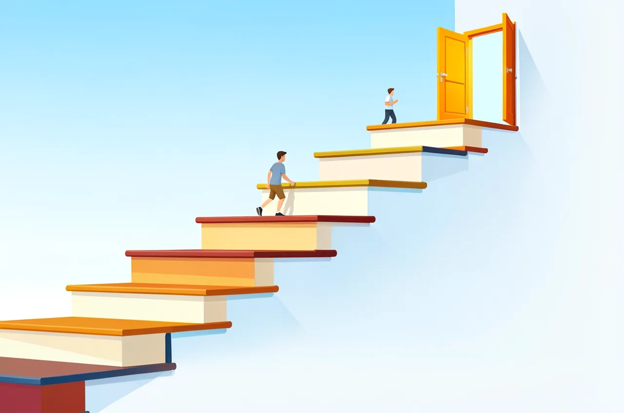 Five levels, then level 5 opens the door: the permanent residence test, the naturalisation test, or visa points.